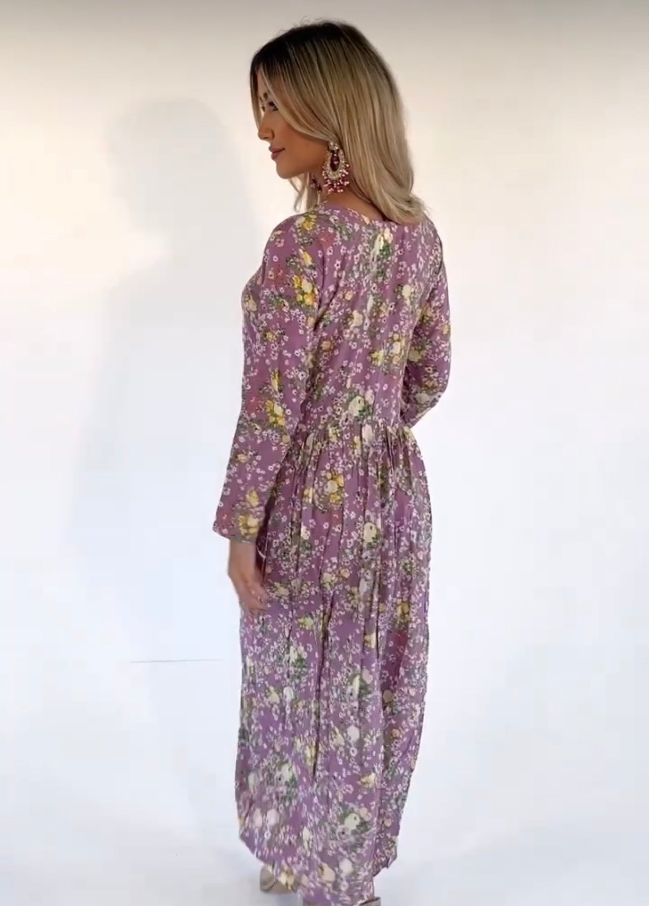 SWEET PEA MAUVE dress