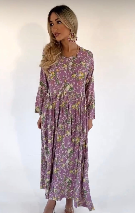 SWEET PEA MAUVE dress